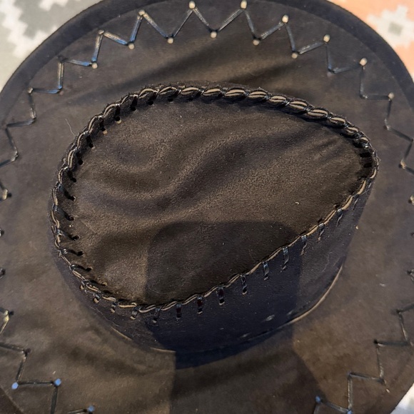 Black Cowboy Hat - Picture 5 of 6